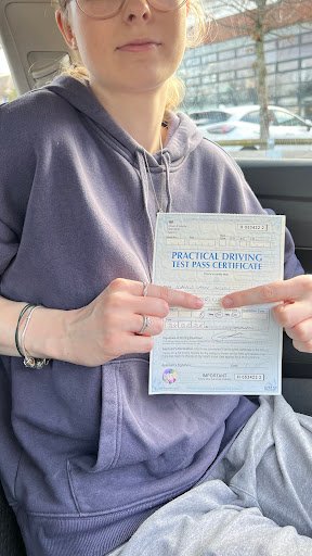 Excel Driving School student pass success