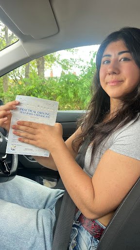 Excel Driving School student pass success
